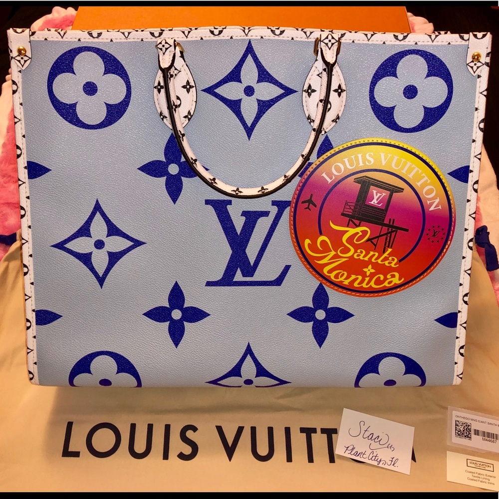 💰SOLD💰NWT LOUIS VUITTON ONTHEGO TOTE SANTA MONIC